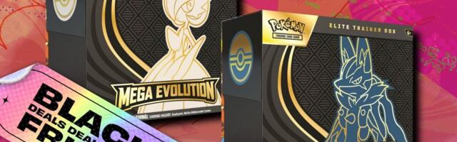 The Pokémon TCG Mega Evolutions ETB is now at market value on Amazon for Black Friday