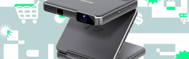 Aurzen’s tiny trifold projector is almost 40 percent off right now