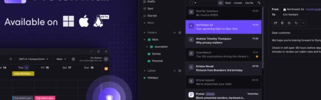 Proton Encrypted Mail Desktop App Now Available for Mac