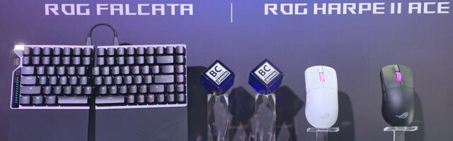 Asus ROG Falcata brings split layout and magnetic switches to competitive gaming
