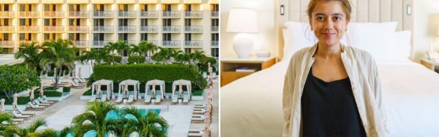 I stayed at the 5-star Four Seasons in Palm Beach, Florida. I regret booking just one night.