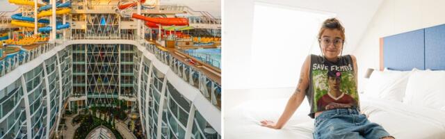 I spent $2,000 for 7 nights in a 179-square-foot ocean-view cabin on one of the world's largest cruise ships
