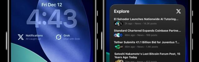 X App for iOS Now Includes Widgets for Lock Screen and Home Screen