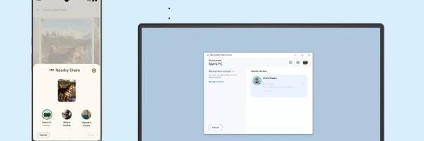 Google Gives Nearby Share for Windows a Full Launch, New Features