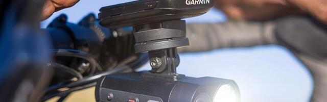 Garmin’s new cycling headlight includes a 4K incident camera