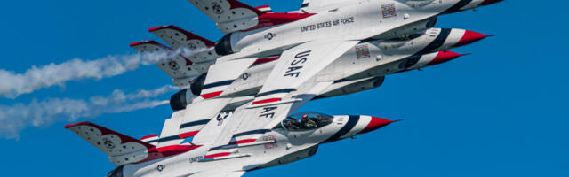 How A Rural Ohio High School Scored A Retired Thunderbirds F-16 Fighter Jet