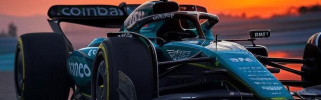 Coinbase partners with Aston Martin Formula One racing team