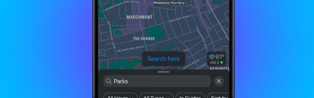 iOS 18: Using the New 'Search Here' Feature in Apple Maps