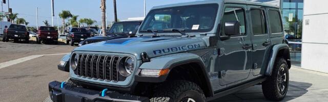 The 2024 Jeep Wrangler 4 Door Rubicon X Midsize 4XE SUV