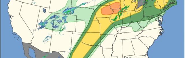 Tens of Millions From Texas to Maine in the Path of Severe Storms and Possible Tornadoes