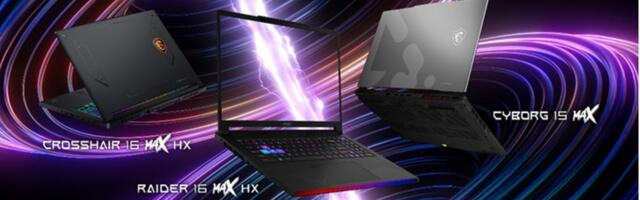 MSI unveils a barrage of laptops with up to RTX 5090 graphics and Intel Arrow Lake chips