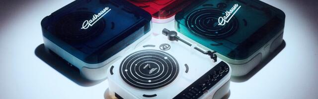 Gadhouse’s see-through Cosmo Solar turntables will remind you of your old iMac G3