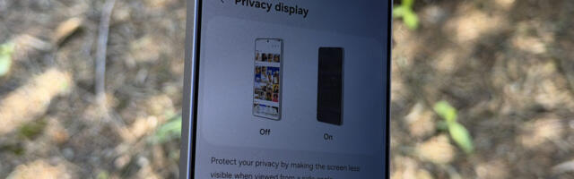 We might have to wait a while for Privacy Display on non-Samsung phones