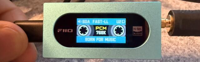 I reviewed this delightfully retro DAC dongle and at this price, it's a punchy and talented no-brainer