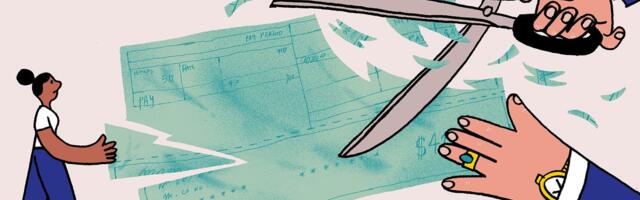 Why so many people are paying to get their paychecks