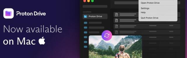 Proton Drive Encrypted Cloud Storage App Now Available for Mac