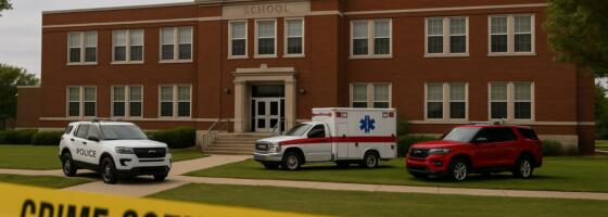 Dallas school shooting leaves four injured as a student walks through an unsecured door and opens fire