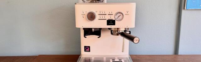 The KitchenAid Semi-Automatic Espresso Machine is excellent — and now I think all manual machines should feature flat-bottomed porta filters