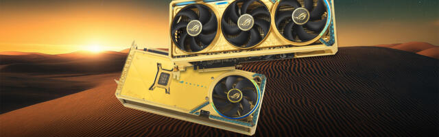 Asus ROG’s lavish RTX 5090 Dhahab Edition surfaces at a UAE retailer which offers worldwide shipping — currently discounted 11%, to $9,205
