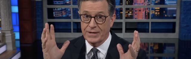 Stephen Colbert reacts to Trump posting an AI conspiracy video