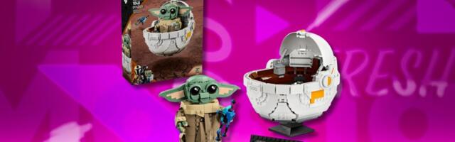 The Lego Star Wars: The Mandalorian Grogu with Hover Pram set is cheaper than Prime Day