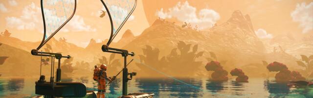 No Man’s Sky Aquarius brings fishing and cooking to space, alongside a new watery expedition