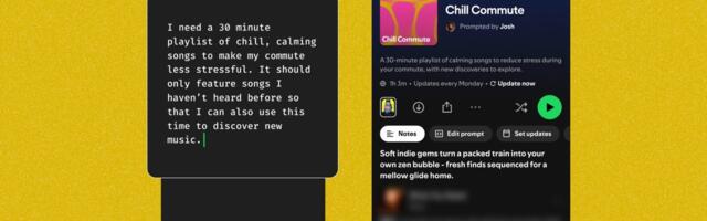 You can now try Spotify’s Prompted Playlist feature in the US and Canada