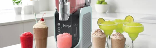 No ice, no problem — turn anything into a frozen drink with the Ninja Slushi, now $150 off