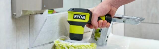 This Highly-Rated Compact USB Ryobi Tool May Be Useful When Cleaning Bathroom Tiles & Removing Mold