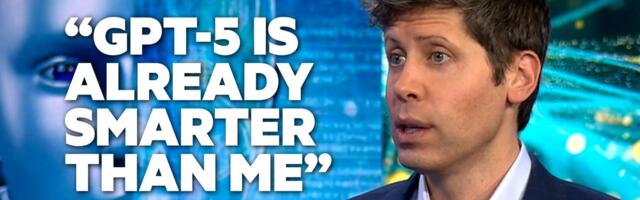 Sam Altman explains why AI will replace 40% of your work