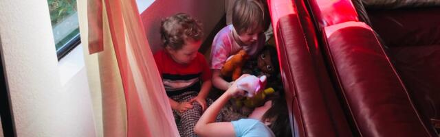 My ex and I split 10 years ago. He does his co-parenting at my house.