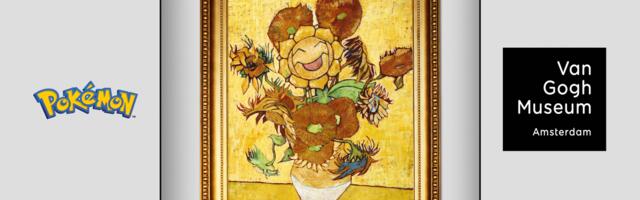 Pokémon collaboration with the Van Gogh Museum opens later this month