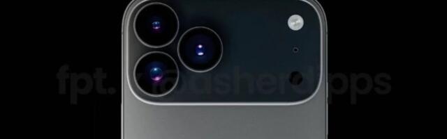 iPhone 17 Pro Max camera design possibly leaked in new image