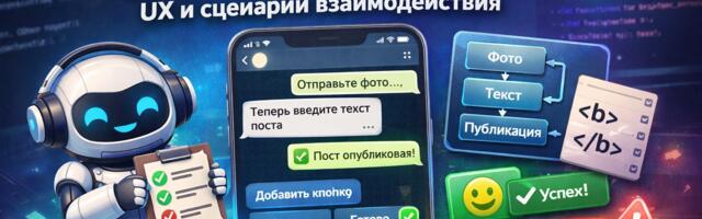 Вайбкодинг с Claude | Оформление Telegram-бота, UX и сценарии взаимодействия