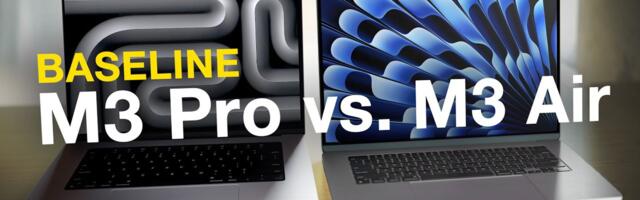 Video Comparison: M3 MacBook Air vs. M3 MacBook Pro