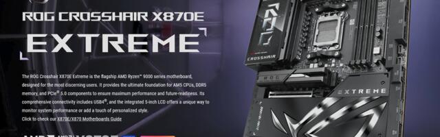 Asus launches the flagship ROG Crosshair X870E Extreme, starting at $1,400