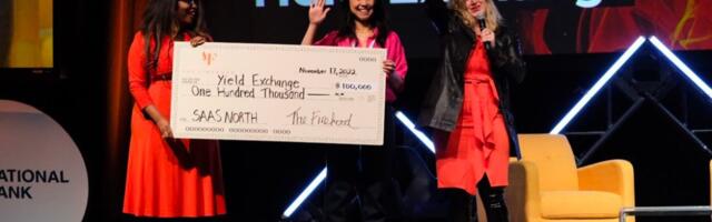 Yield Exchange nabs $110,000 after winning both SAAS NORTH 2022 pitch competitions