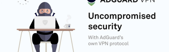 AdGuard’s VPN service covers you with 5 years of staunch online protection for $8 a year