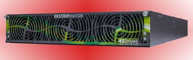The NVMe Destroyinator can wipe 16 NVMe drives simultaneously at speeds up to 64 GB/s — it could be the data shredder of your dreams, or nightmares