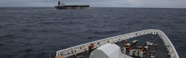 US forces finally caught a blockade-running tanker after chasing it across the Atlantic