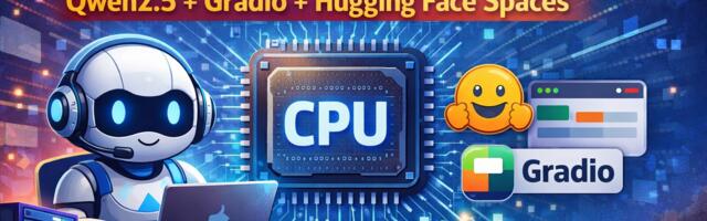 Запускаем AI-ассистента на бесплатном CPU: Qwen2.5 + Gradio + Hugging Face Spaces
