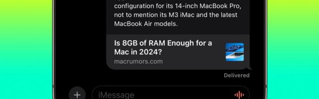 Share a Webpage Link With Quoted Text in iPhone Messages