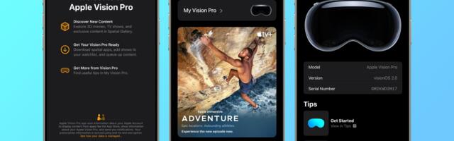 Vision Pro App for iPhone Available in iOS 18.4 Beta 2