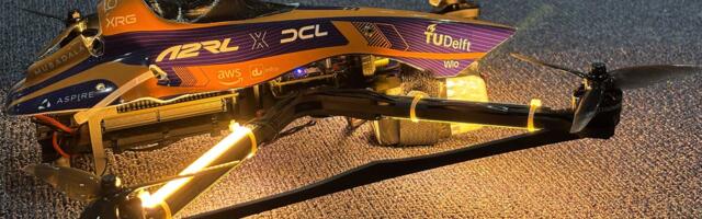 AI drone beats human champions for the first time at Abu Dhabi racing event – new deep neural network sends control commands directly to motors in significant leap