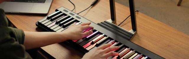 Roli finally introduces a larger teaching piano keyboard, complete with AI