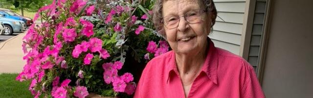 My 98-year-old grandmother is the most positive person I know. I think it's the secret to her long life.