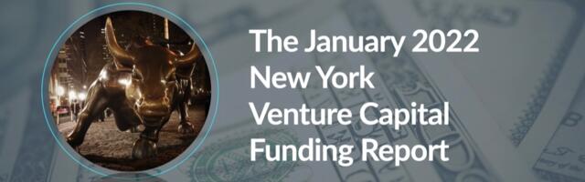 The AlleyWatch January 2022 New York Venture Capital Funding Report