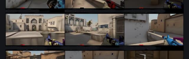 Counter-Strike's Dust II runs purely within a neural network on an RTX 3090 — performance is disappointing at only 10 FPS