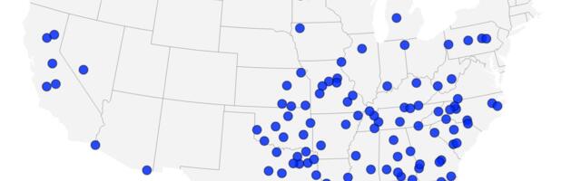 Hundreds of America's rural hospitals have vanished. Maps show closures by state.