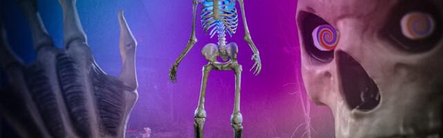 Bigger Scares: Home Depot's 12-Foot Skeleton Is a Halloween Hit and Now It Can Talk, Too